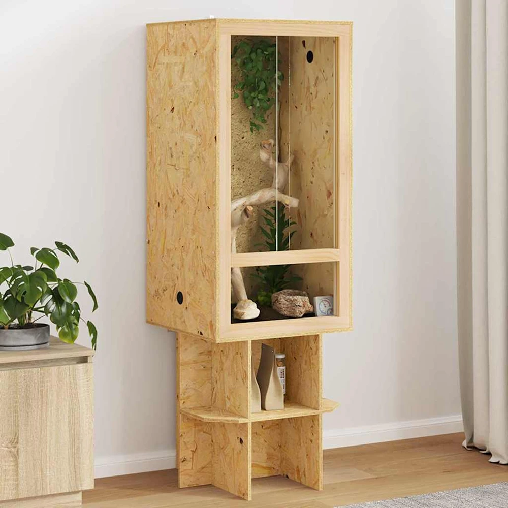 Terariumas Ruda 50 x 50 x 150 cm OSB