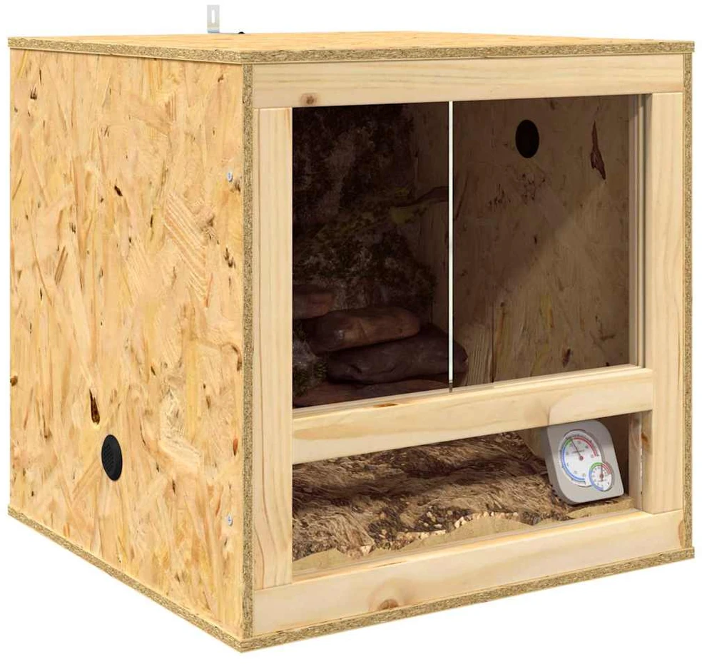 Terariumas Ruda 50 x 50 x 50 cm OSB