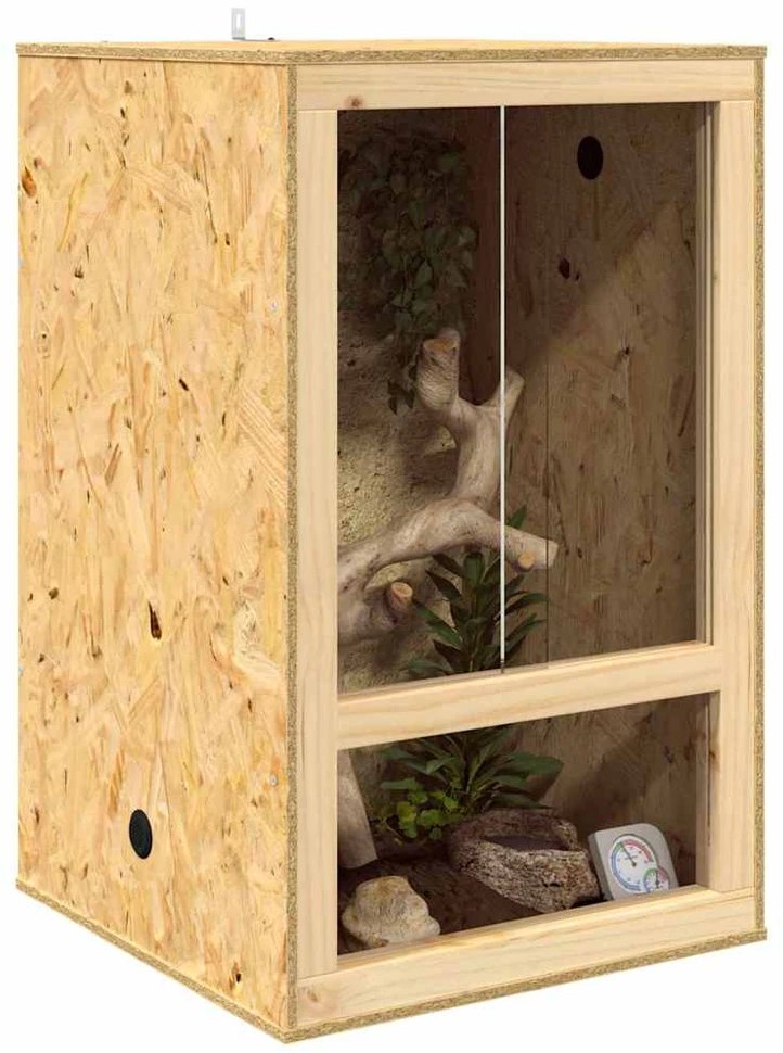 Terariumas Ruda 50 x 50 x 80 cm OSB