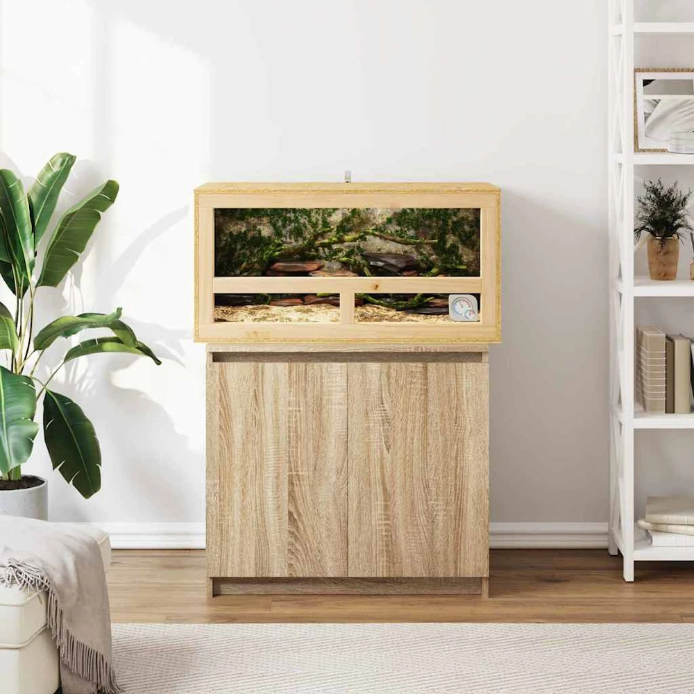 Terariumas Ruda 80 x 40 x 40 cm OSB