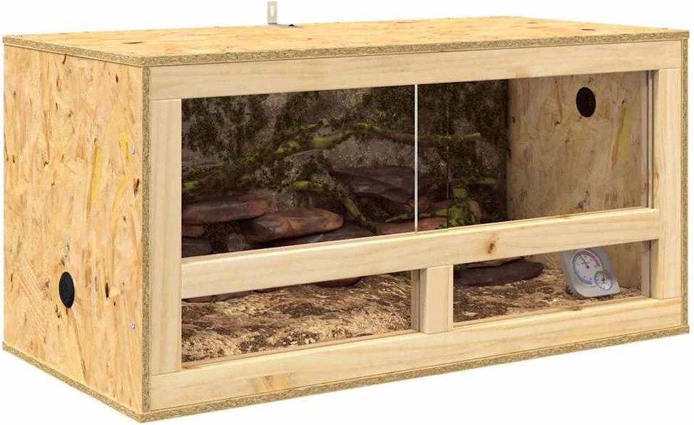 Terariumas Ruda 80 x 40 x 40 cm OSB