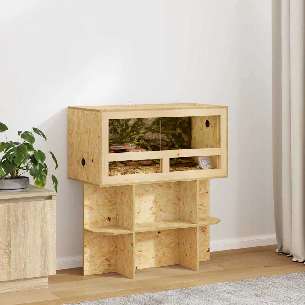 Terariumas Ruda 80 x 40 x 90 cm OSB