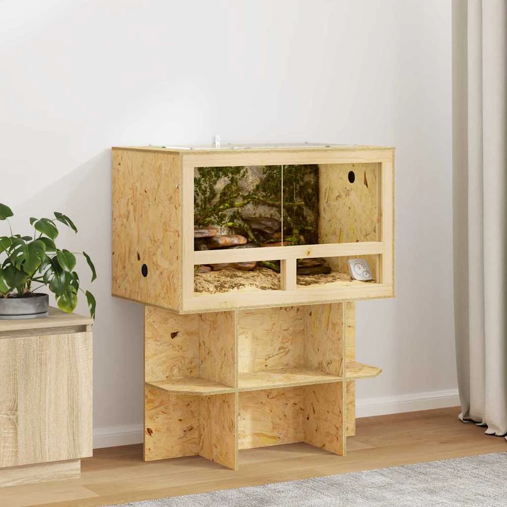 Terariumas Ruda 80 x 50 x 100 cm OSB