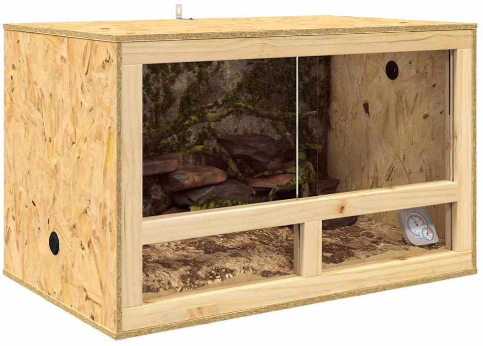 Terariumas Ruda 80 x 50 x 50 cm OSB