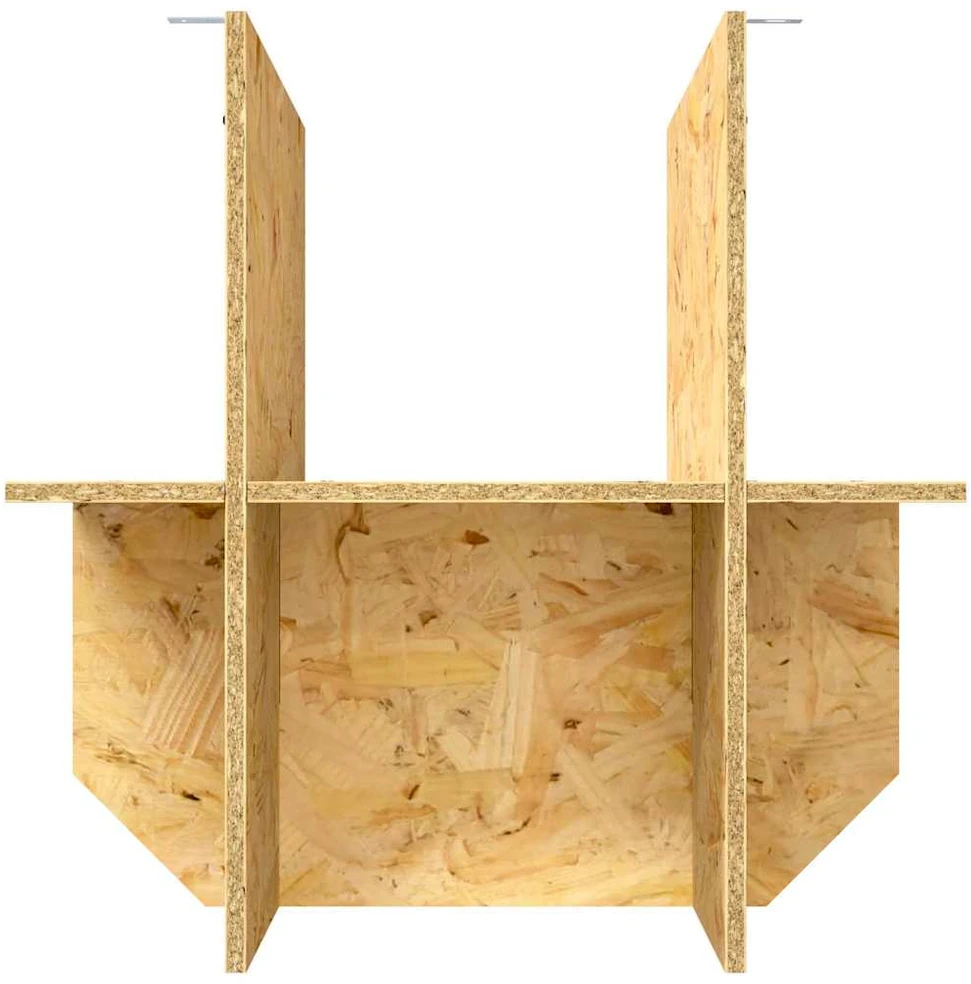 Terariumo bazė Ruda 50 x 50 x 50 cm OSB