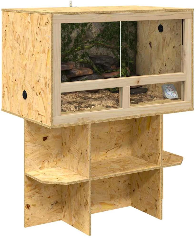 Terariumo bazė Ruda 80 x 50 x 50 cm OSB