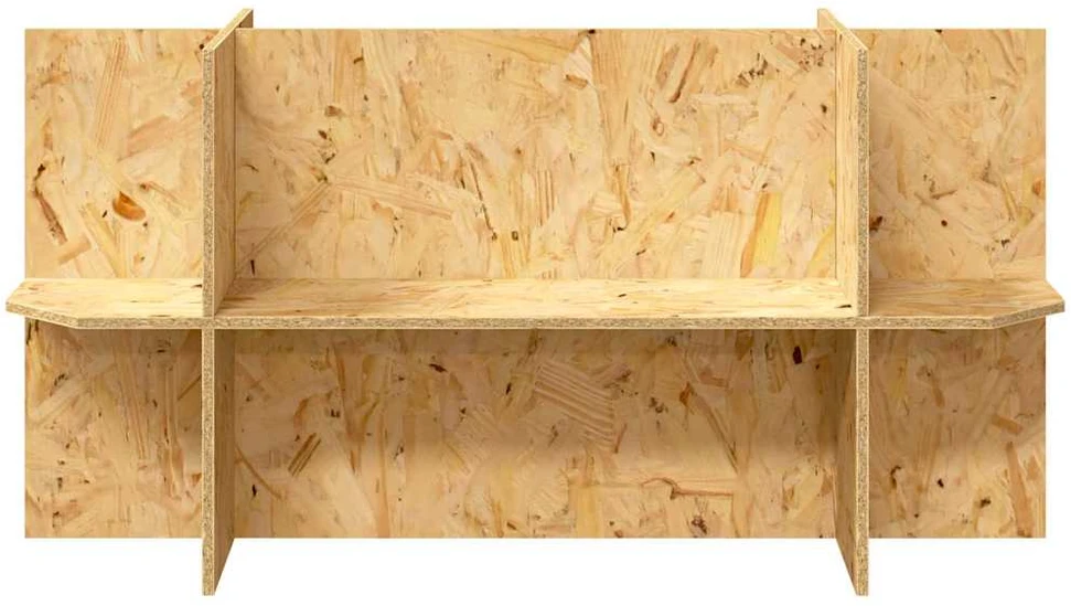 Terariumo bazė su lentyna Ruda 100 x 40 x 50 cm OSB
