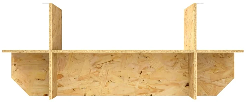 Terariumo bazė su lentyna Ruda 100 x 40 x 50 cm OSB