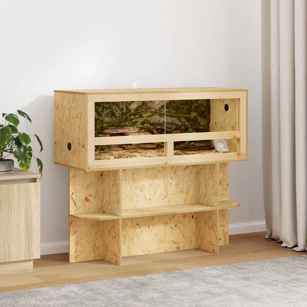 Terariumo bazė su lentyna Ruda 100 x 40 x 50 cm OSB