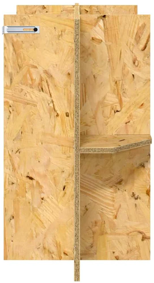 Terariumo bazė su lentyna Ruda 60 x 30 x 50 cm OSB