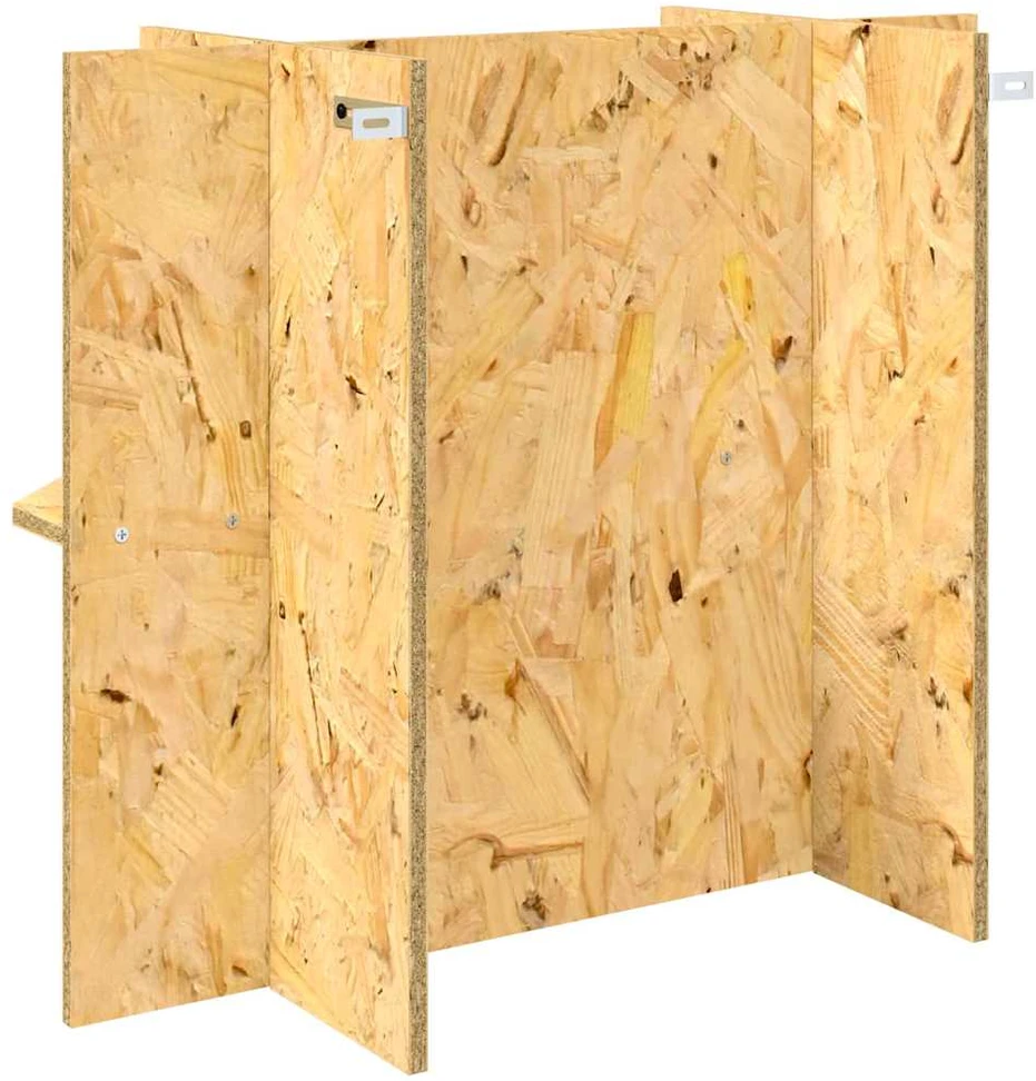Terariumo bazė su lentyna Ruda 60 x 30 x 50 cm OSB