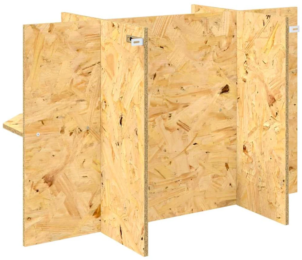 Terariumo bazė su lentyna Ruda 80 x 40 x 50 cm OSB