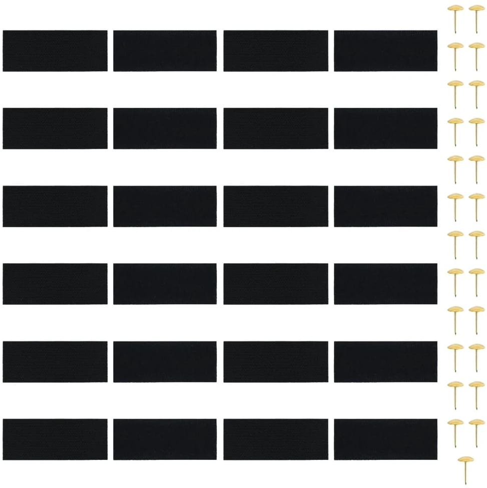 Tinkleliai nuo vabzdžių durims, 2vnt., juodi, 220x100cm
