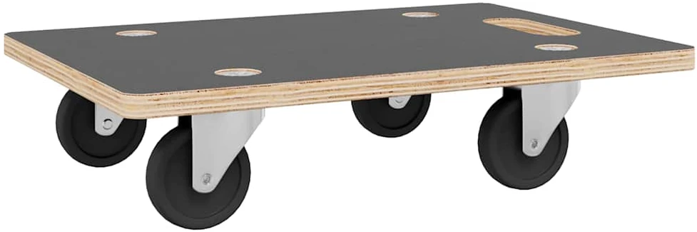 Transportavimo vežimėliai, 2vnt., 50x35x11,5cm, stačiakampiai