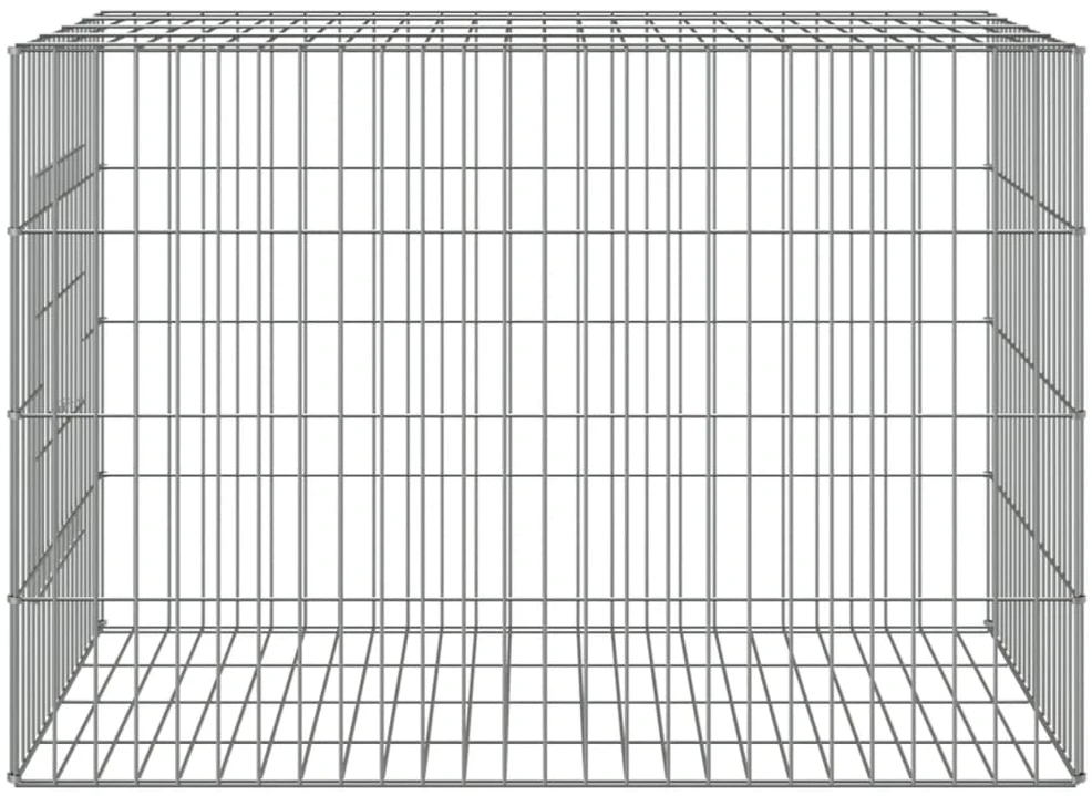 Triušių narvas, 78x54x54cm, galvanizuota geležis