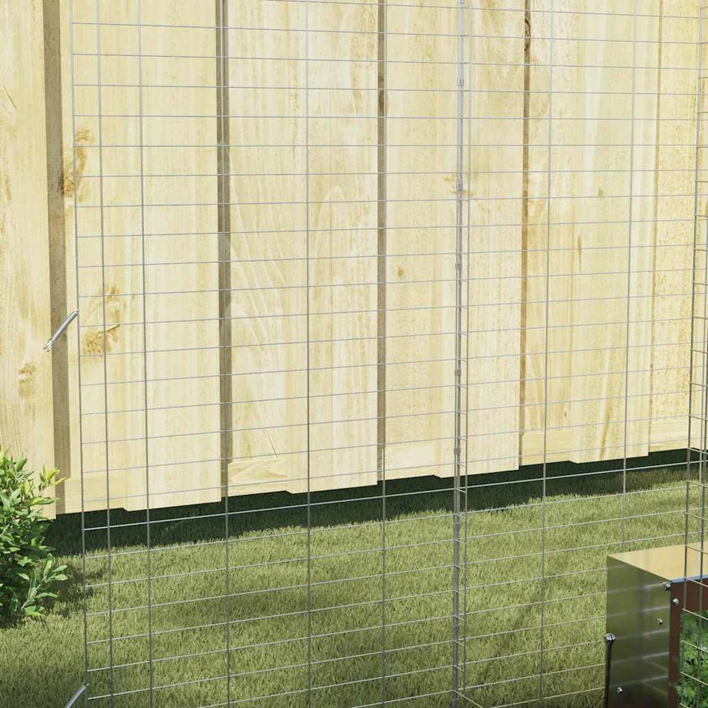 Triušių narvas Sidabrinė 300 x 100 x 210 cm