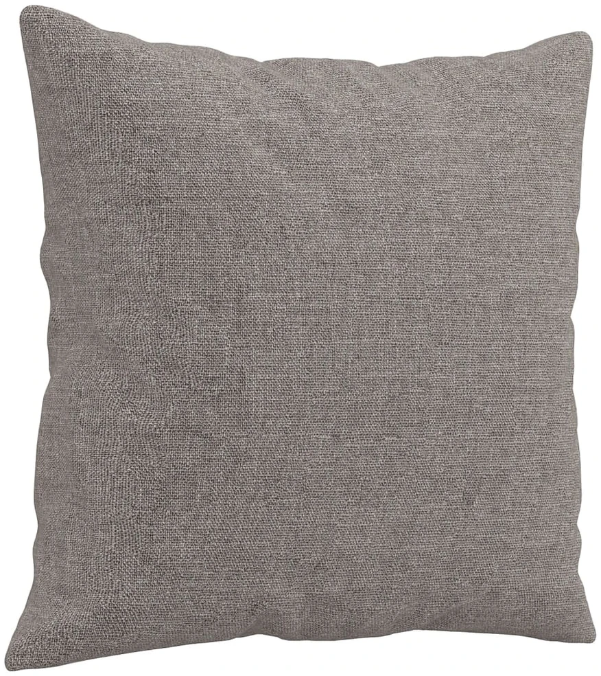 Trivietė sofa su pagalvėlėmis, taupe spalvos, 180cm, audinys