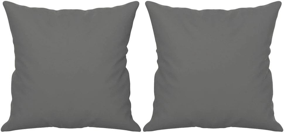 Trivietė sofa su pagalvėmis, pilka, 180cm, mikropluošto audinys
