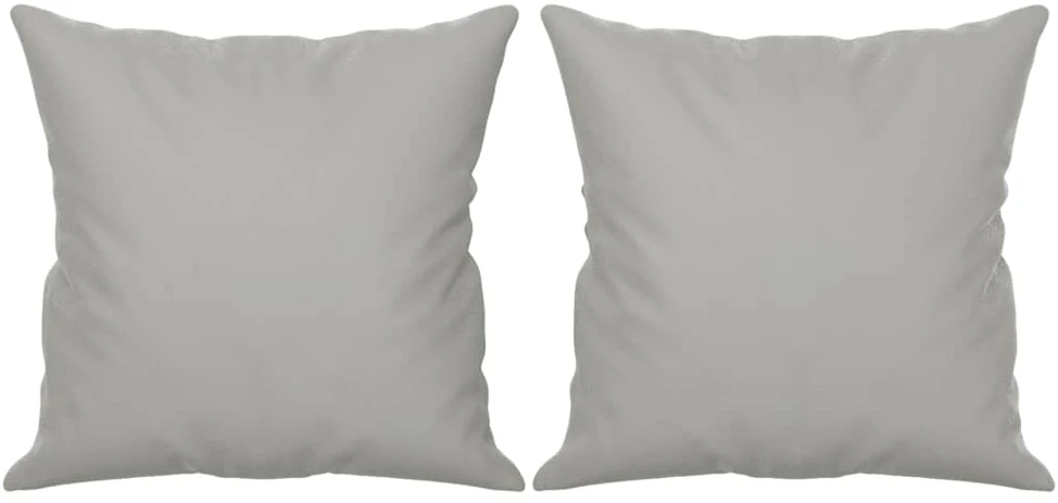 Trivietė sofa su pagalvėmis, pilka, 180cm, mikropluošto audinys