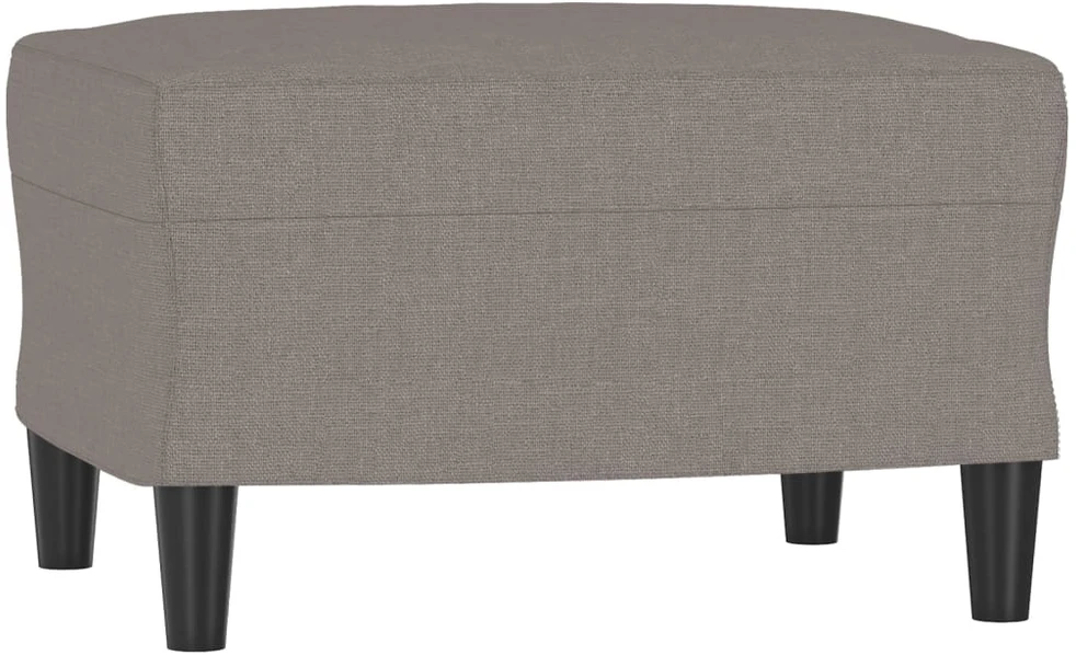 Trivietė sofa su pakoja, taupe spalvos, 180cm, audinys