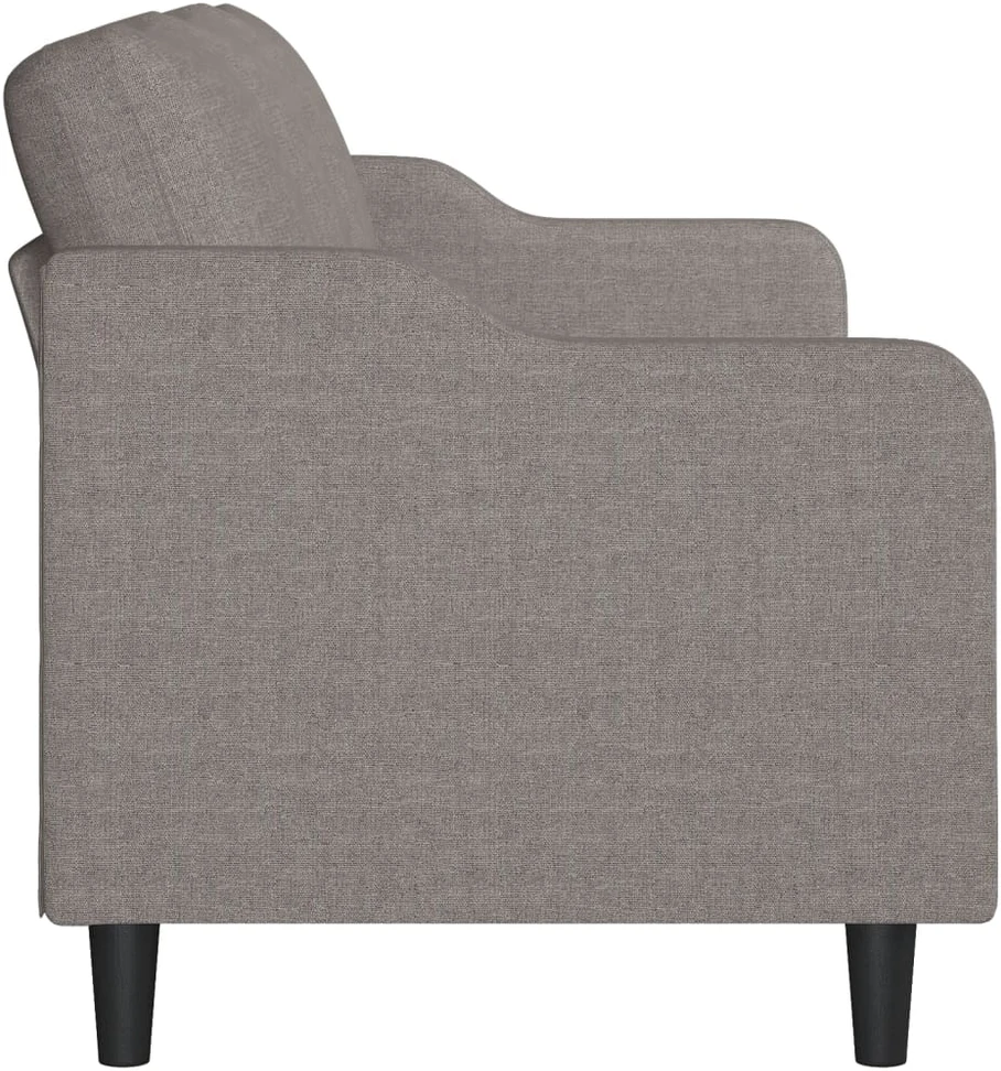 Trivietė sofa, taupe spalvos, 180cm, audinys