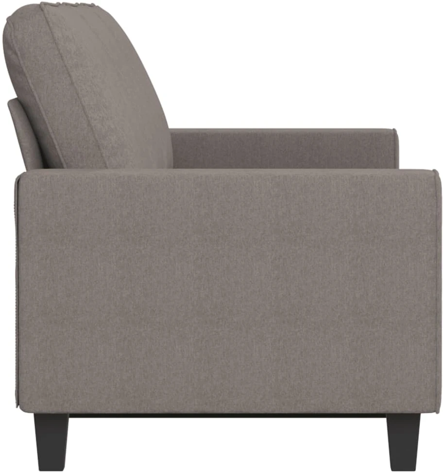 Trivietė sofa, taupe spalvos, 180cm, audinys