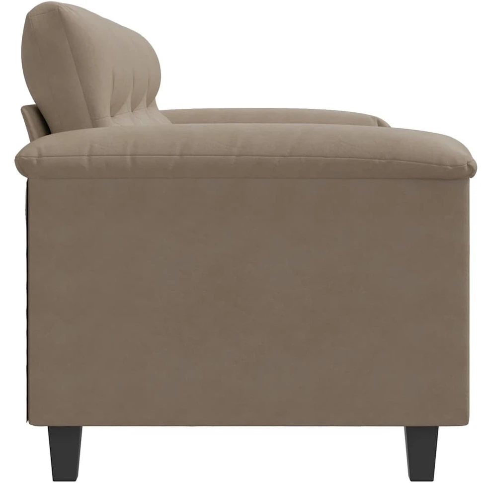 Trivietė sofa, taupe spalvos, 180cm, mikropluošto audinys