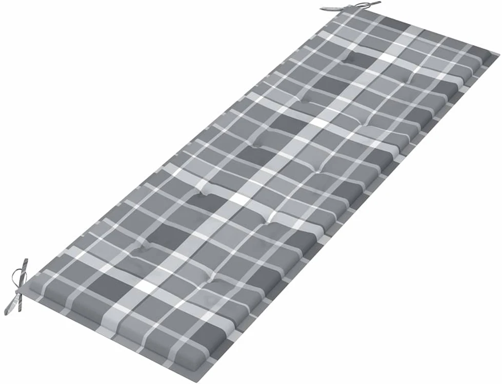 Trivietis sodo suoliukas su pagalve, 150cm, eukalipto masyvas