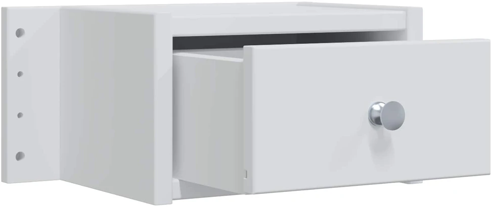 Tualetės rinkinys FAUSKE 4 vnt. Balta 76 x 50 x 143 cm