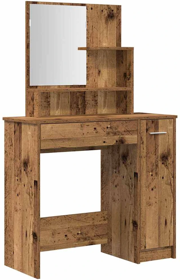 tualetinio staliuko komplektas Old Wood Engineered Wood