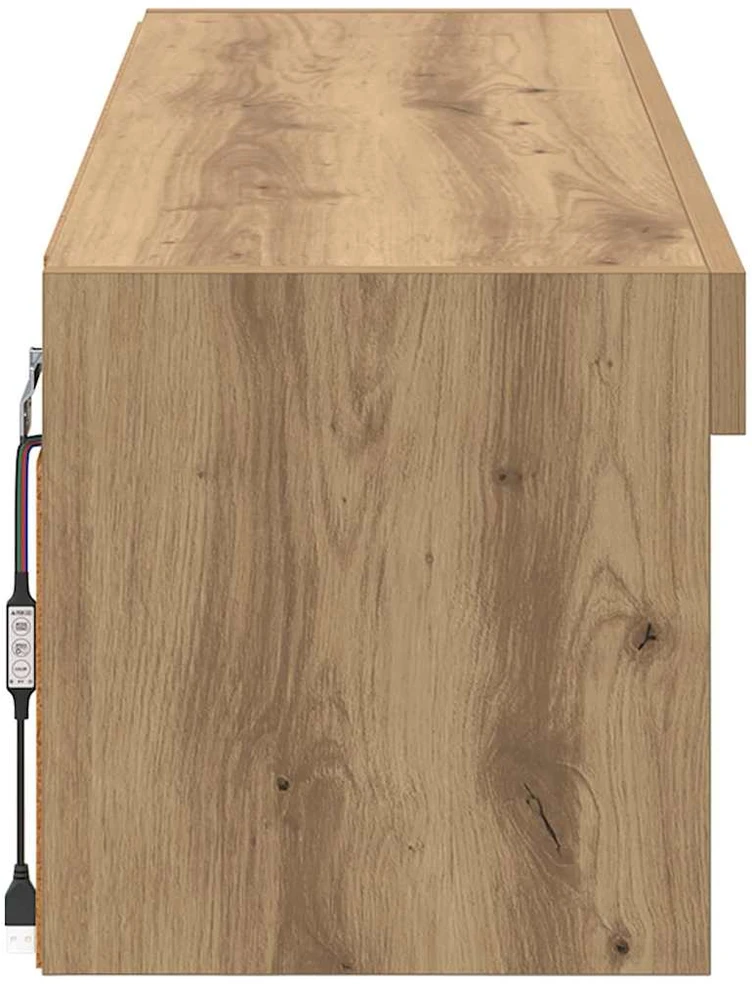 TV staliukas TV sieninė spintelė 100 x 30 x 30 cm Amatininkų ąžuolas