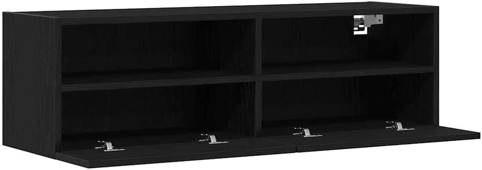 TV staliukas TV sieninė spintelė 100 x 30 x 30 cm Juodas ąžuolas