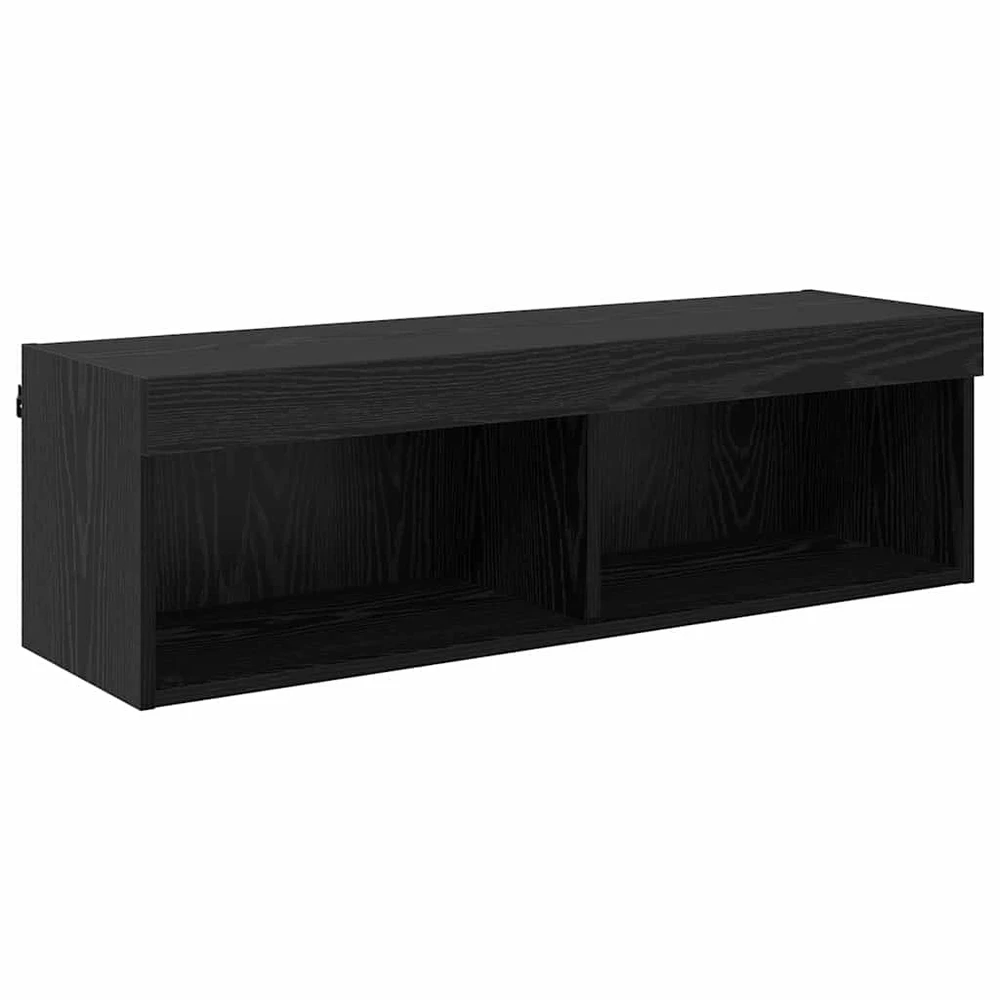 TV staliukas TV sieninė spintelė 100 x 30 x 30 cm Juodas ąžuolas