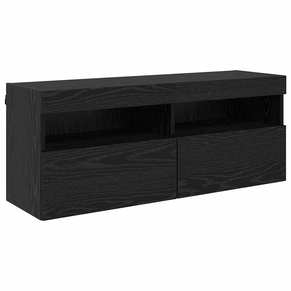 TV staliukas TV sieninė spintelė 100 x 30 x 40 cm Juodas ąžuolas