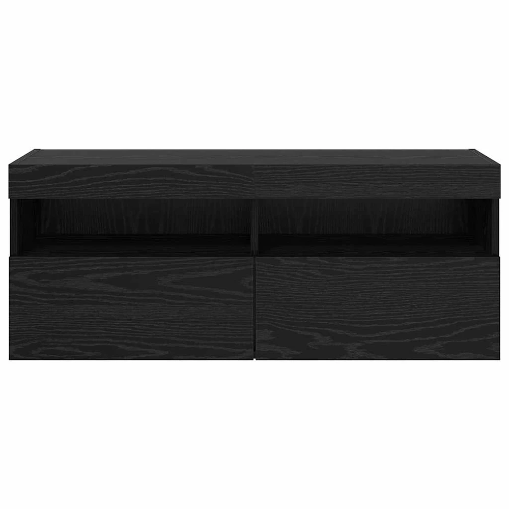 TV staliukas TV sieninė spintelė 100 x 30 x 40 cm Juodas ąžuolas