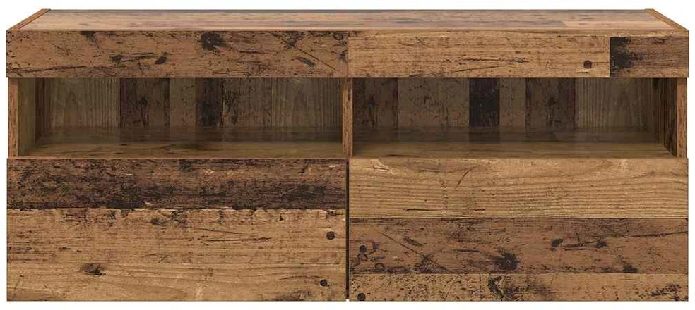 TV staliukas TV sieninė spintelė 100 x 30 x 40 cm Senovinis medis