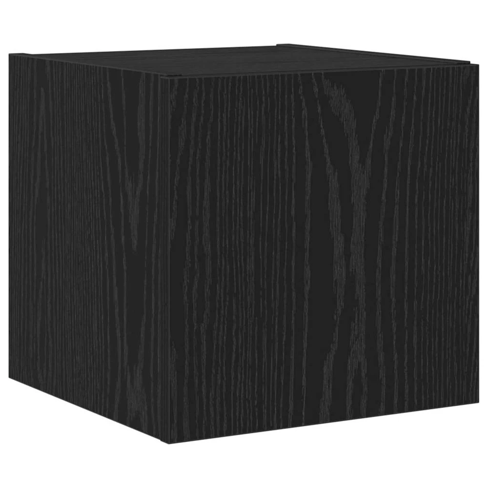 TV staliukas TV sieninė spintelė 30,5 x 35 x 30 cm Juodas ąžuolas