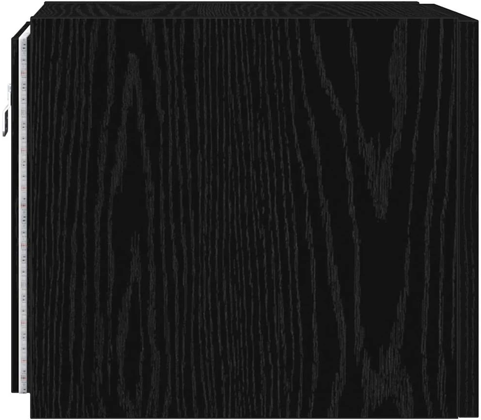 TV staliukas TV sieninė spintelė 30,5 x 35 x 30 cm Juodas ąžuolas