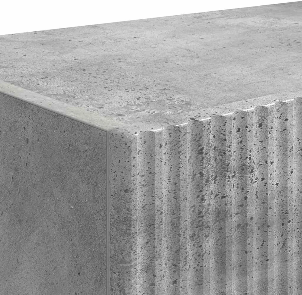 TV staliukas TV sieninė spintelė 39 x 31 x 29,5 cm Betoninė Apdirbta mediena