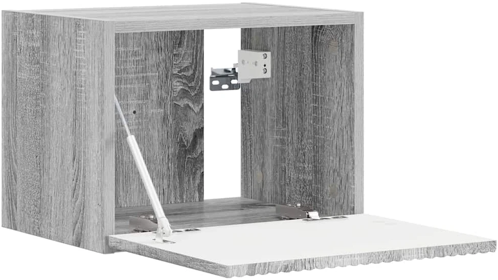 TV staliukas TV sieninė spintelė 39 x 31 x 29,5 cm Pilkas Sonoma