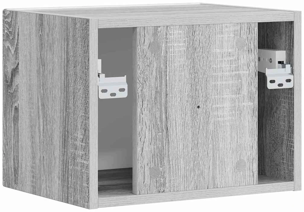 TV staliukas TV sieninė spintelė 39 x 31 x 29,5 cm Pilkas Sonoma