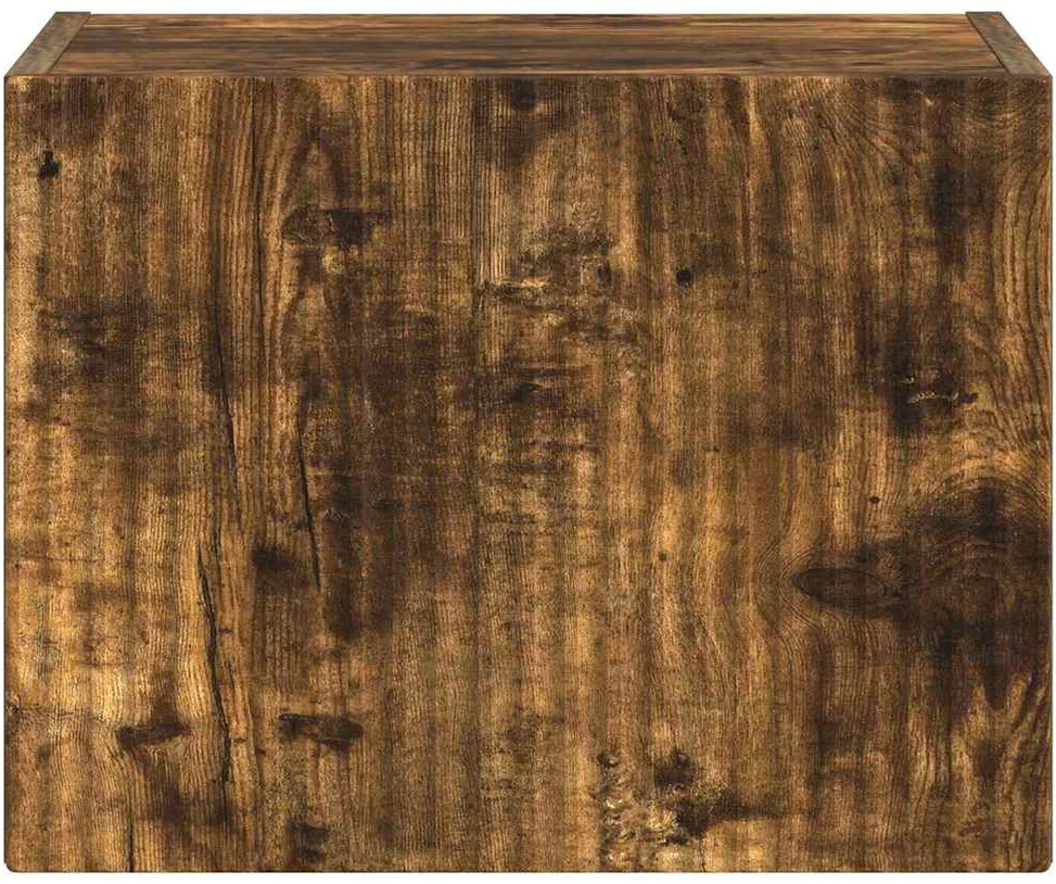 TV staliukas TV sieninė spintelė 39 x 31 x 29,5 cm Rūkyta ąžuolas