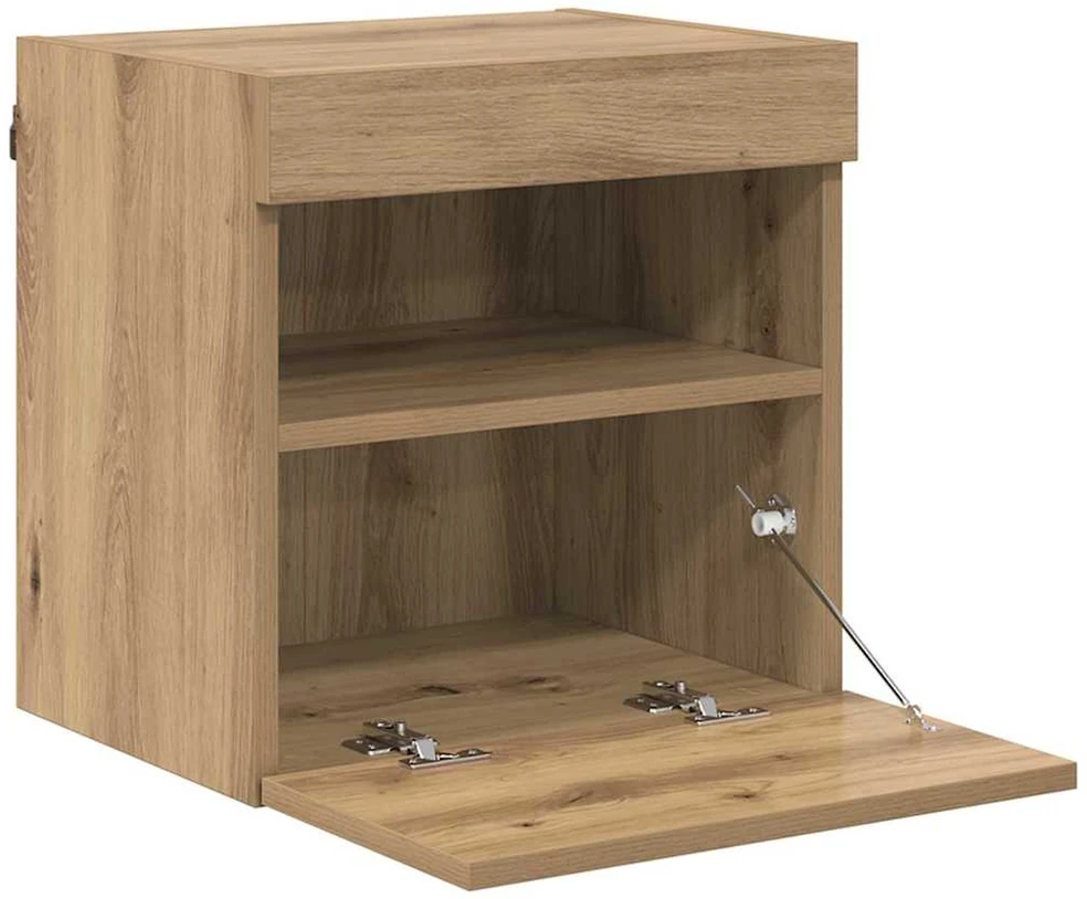 TV staliukas TV sieninė spintelė 40 x 30 x 40 cm Amatininkų ąžuolas