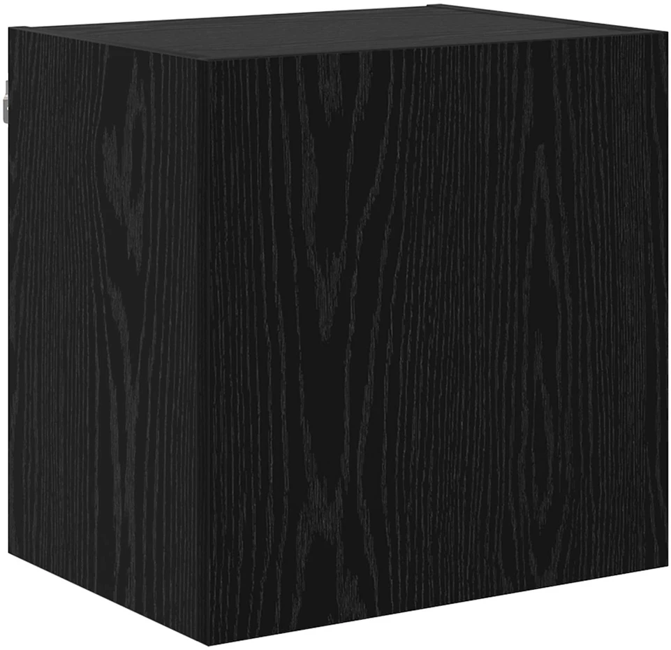 TV staliukas TV sieninė spintelė 40,5x30x40cm Juodas ąžuolas