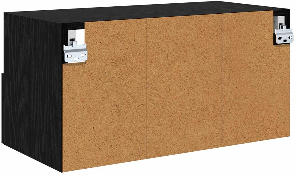 TV staliukas TV sieninė spintelė 60 x 30 x 30 cm Juodas ąžuolas