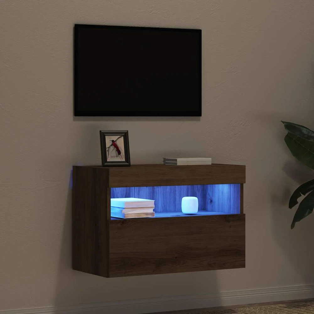 TV staliukas TV sieninė spintelė 60 x 30 x 40 cm artisano ąžuolo