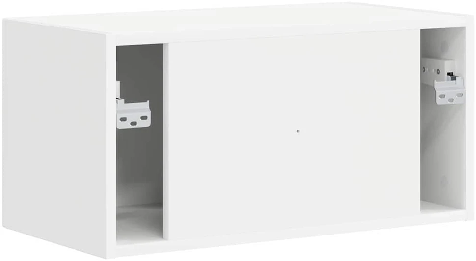 TV staliukas TV sieninė spintelė 60 x 31 x 29,5 cm Balta Apdirbta mediena