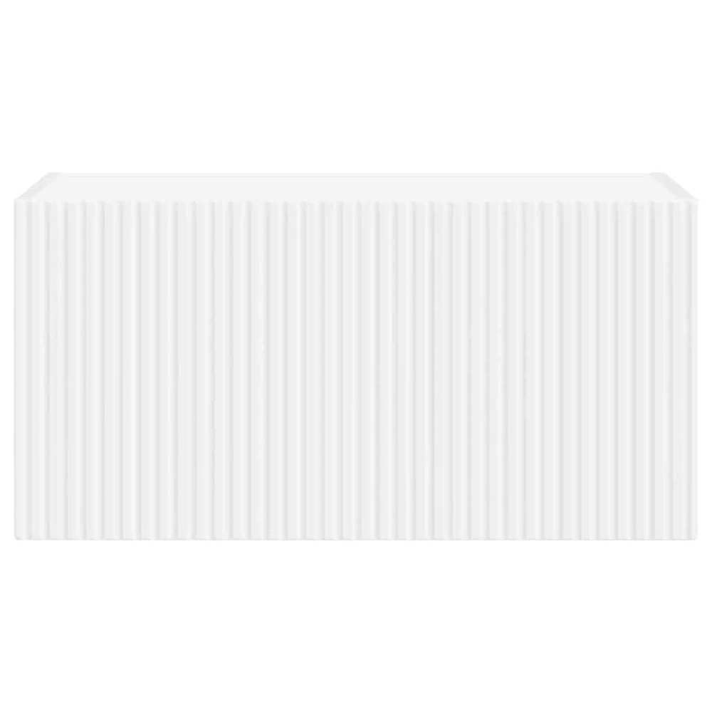 TV staliukas TV sieninė spintelė 60 x 31 x 29,5 cm Balta Apdirbta mediena