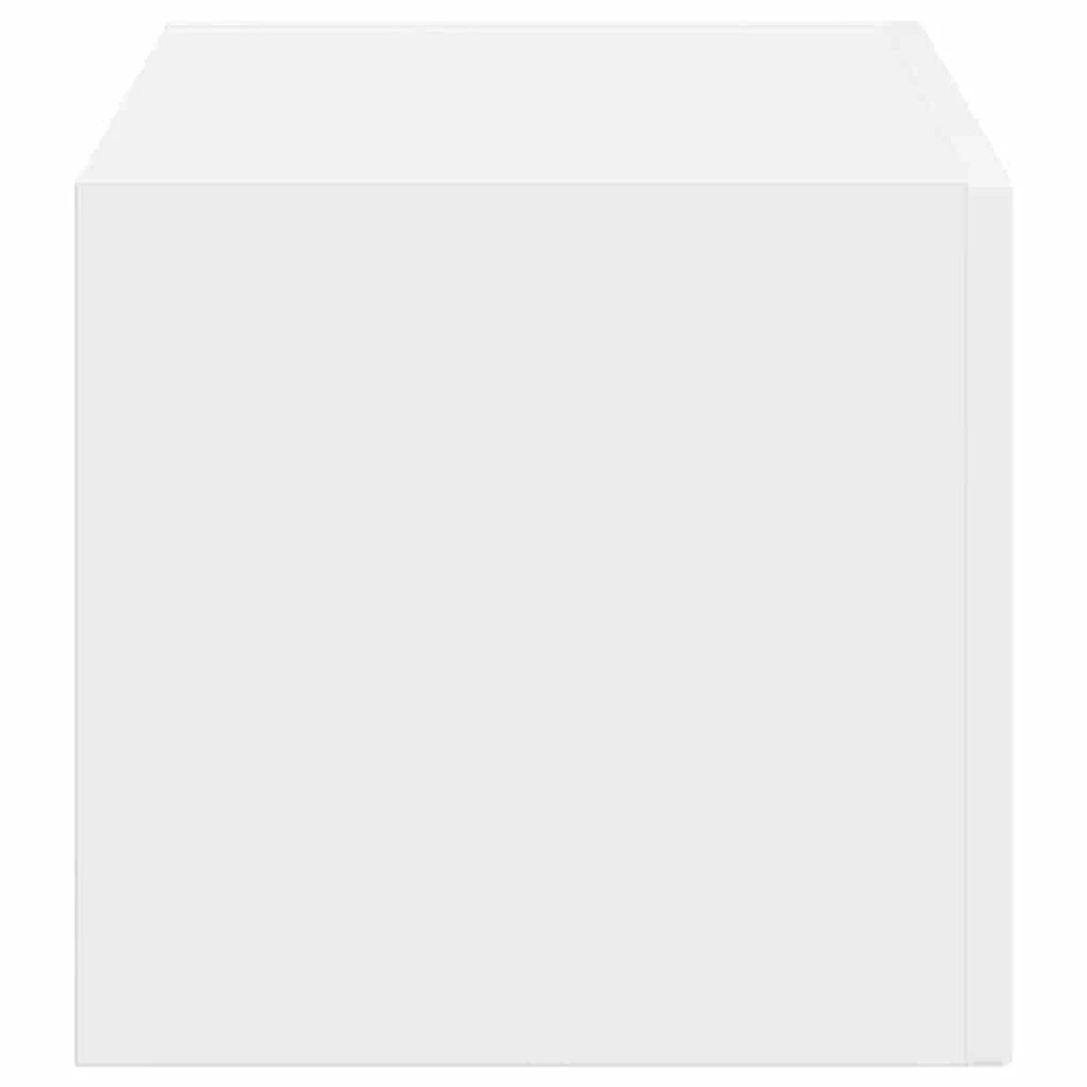 TV staliukas TV sieninė spintelė 60 x 31 x 29,5 cm Blizgus baltas