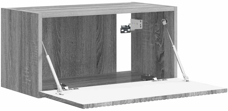 TV staliukas TV sieninė spintelė 60 x 31 x 29,5 cm Pilkas Sonoma